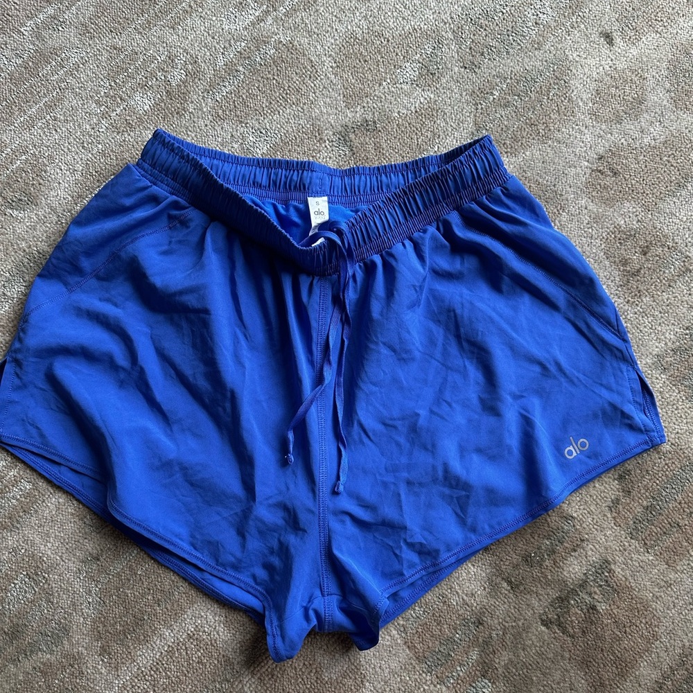 Alo Blue Athletic Shorts